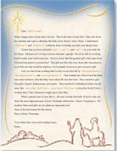 Santa Loves Jesus Letter 001